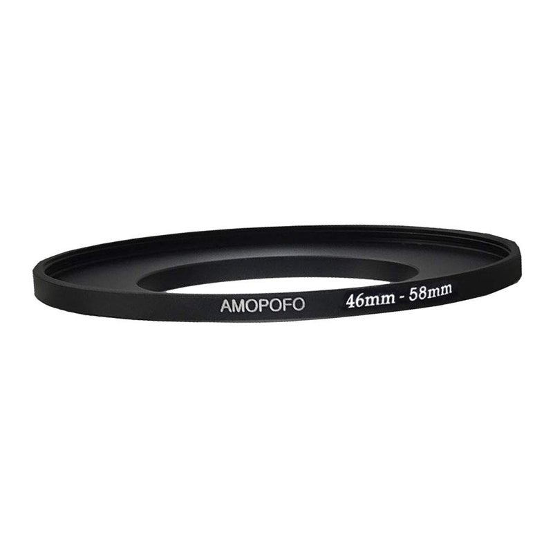 Amopofo Metal Step Up Ring Adapter 46mm to 58mm Step-Up Lens Adapter Ring for Filters UV,ND,CPL Camera Filters, Compatible with All 46mm Camera Lenses & 58mm Accessories - Image 3